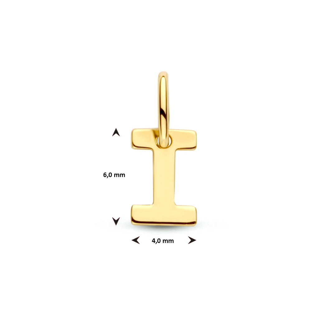 9k hanger letter 9K geel