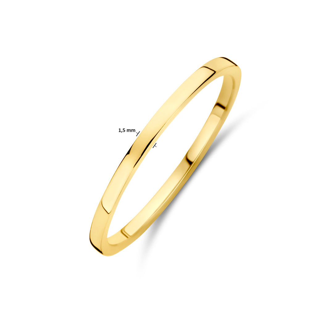 ring 14K geelgoud