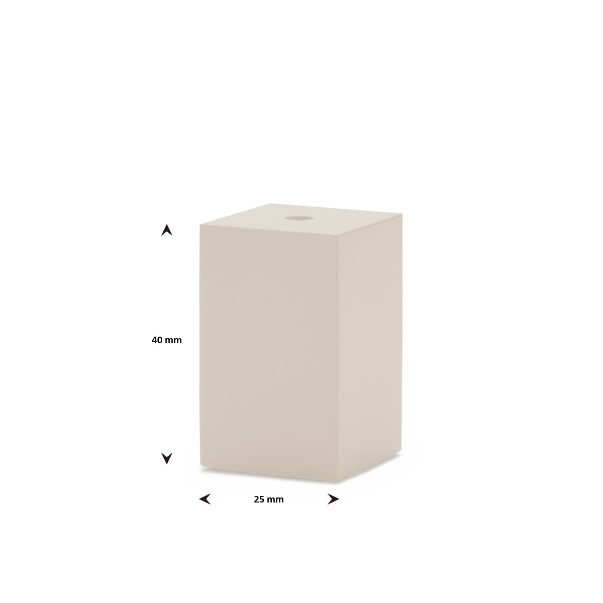 ring standaard beige 40 x 25 x 25 zonder beugel pos materialen