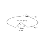 Armband 16,5 - 17,5 - 18,5 cm 14K Weißgold