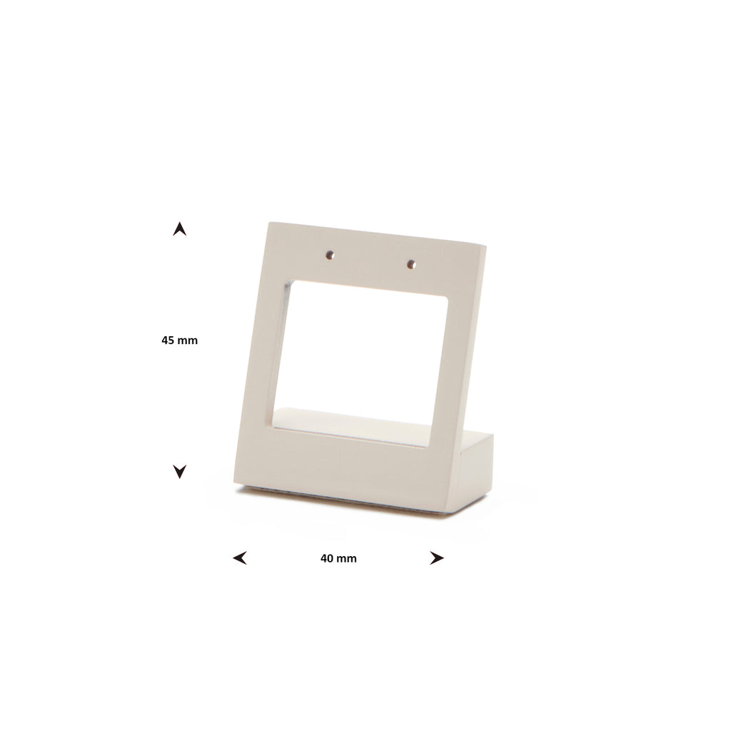 Ohrringständer beige 45 x 40 x 20 mm POS-Materialien
