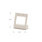 Ohrringständer beige 45 x 40 x 20 mm POS-Materialien