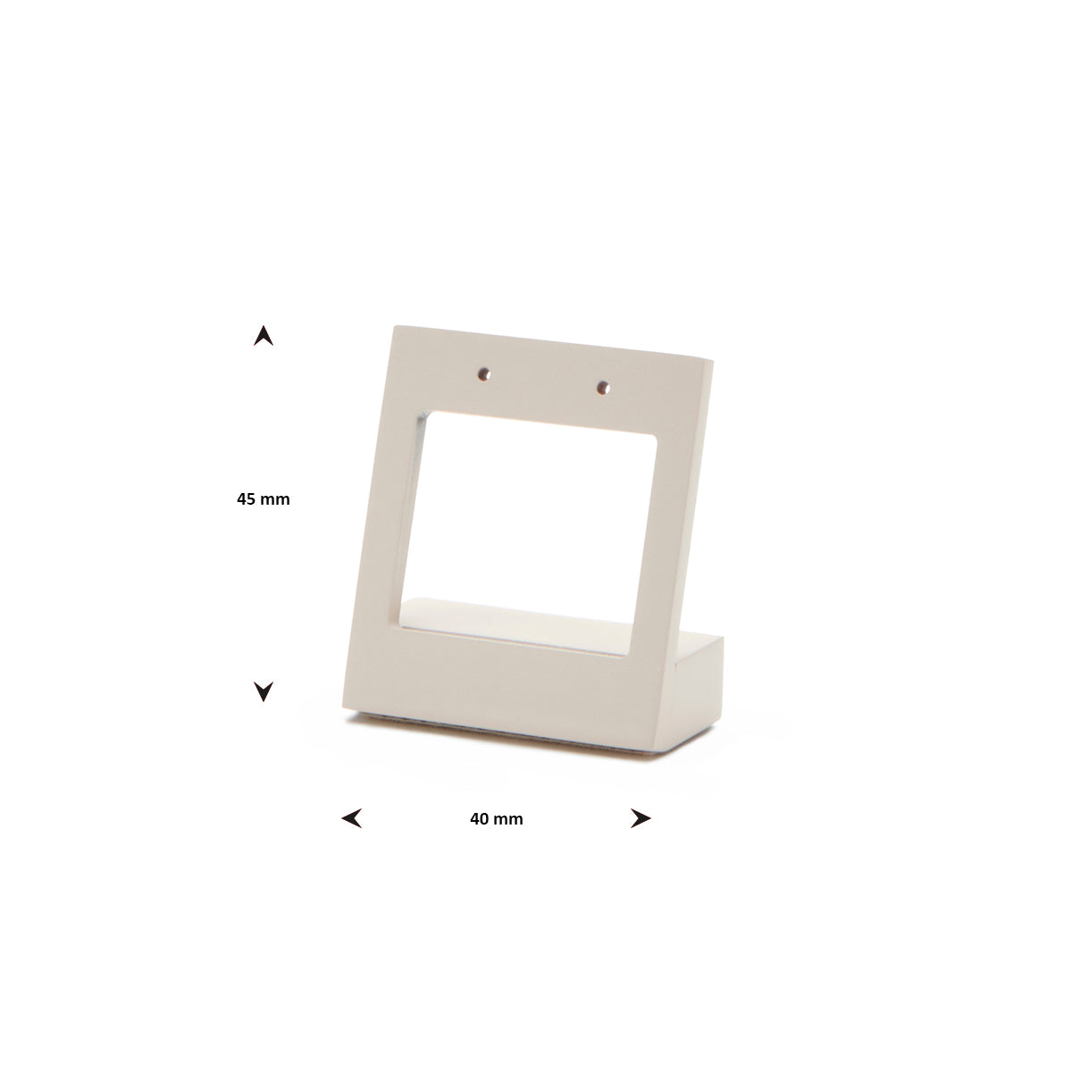 Ohrringständer beige 45 x 40 x 20 mm POS-Materialien