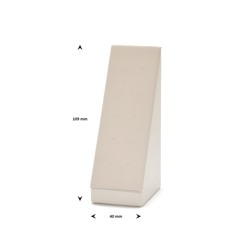 Ohrstecker-Display beige POS-Materialien