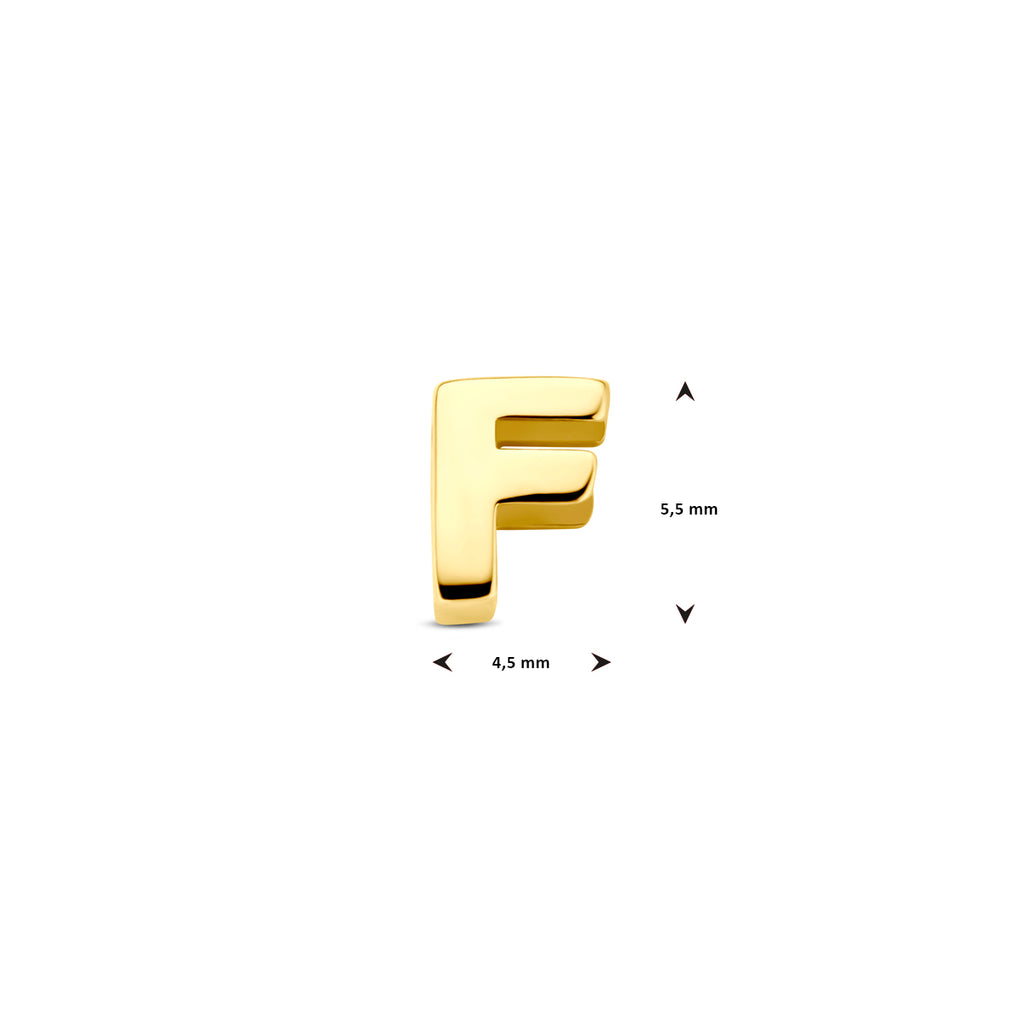 Anhänger Buchstabe 14K Gelbgold