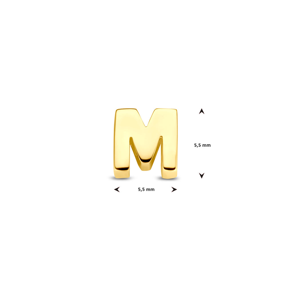 Anhänger Buchstabe 14K Gelbgold