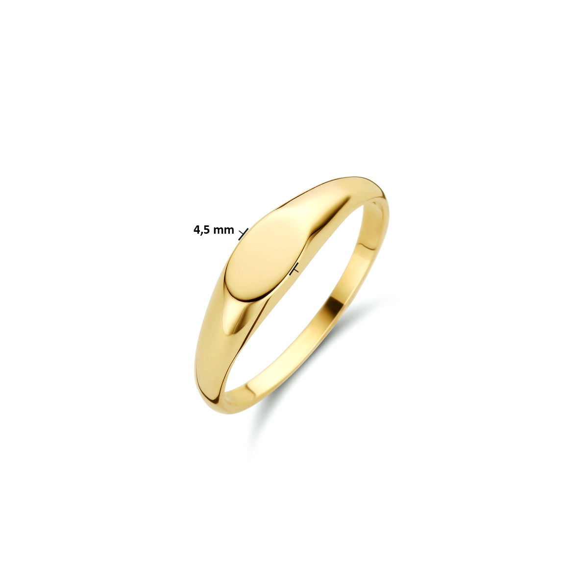 Gravurring 14K Gelbgold