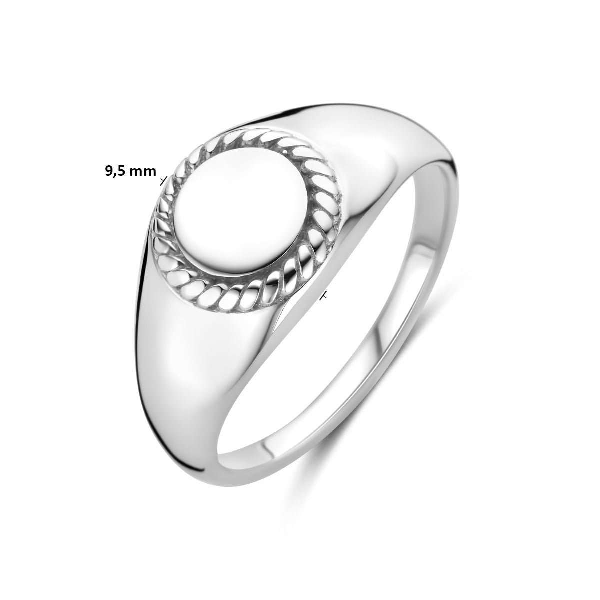 Gravurring Silber rhodiniert