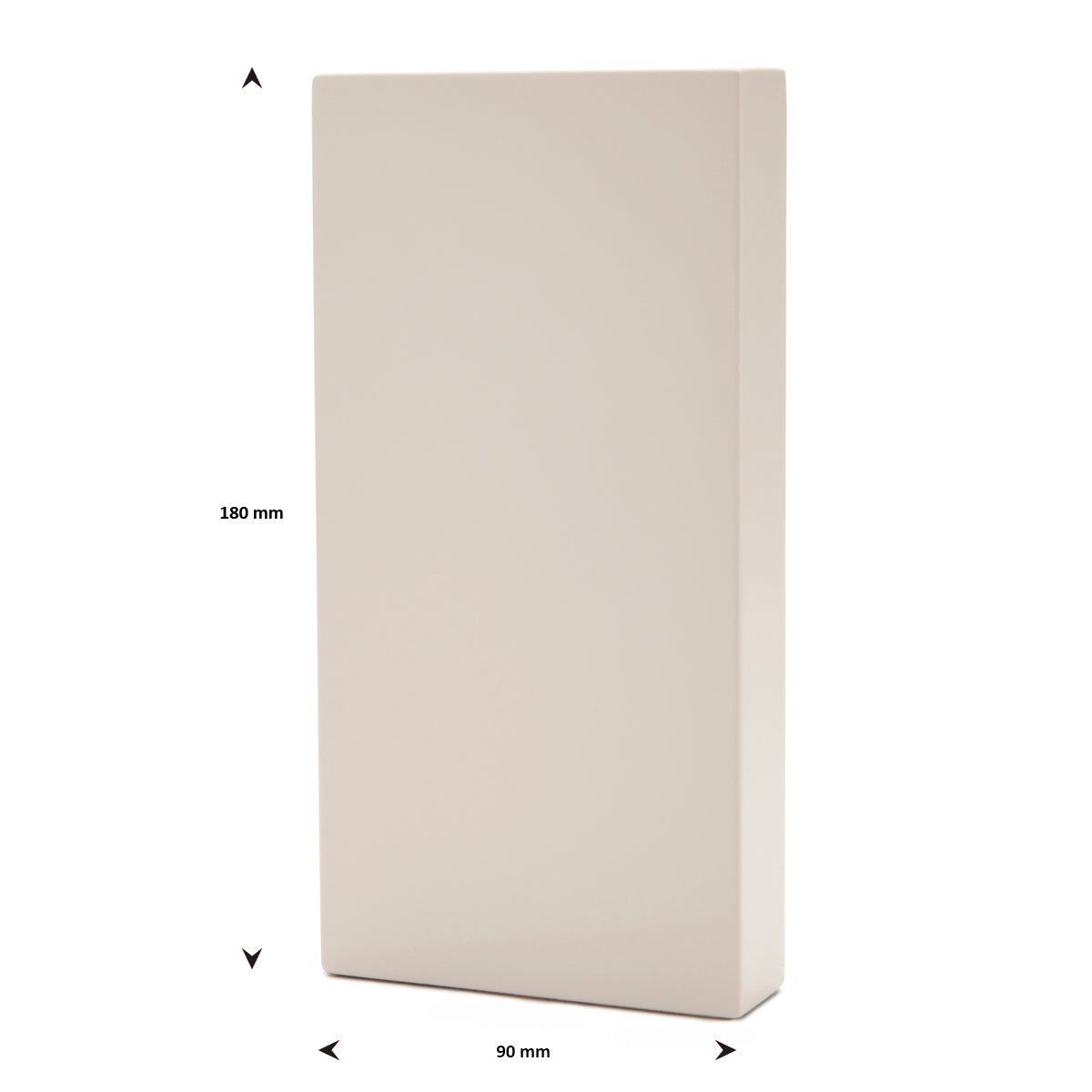 presentatie blok beige 180 x 90 x 25 mm pos materialen