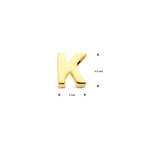Anhänger Buchstabe 14K Gelbgold