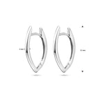 Ohrhänger 2,0 mm Silber rhodiniert