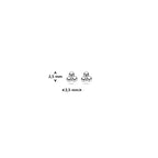 Ohrstecker Kügelchen 2,5 mm 14K Weißgold
