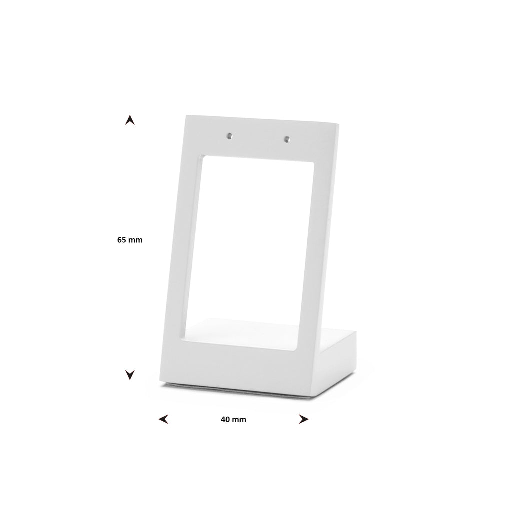 oorsieraden standaard wit 65 x 40 x 30 mm pos materialen