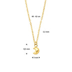 Halskette Mond 40 - 42 cm 14K Gelbgold