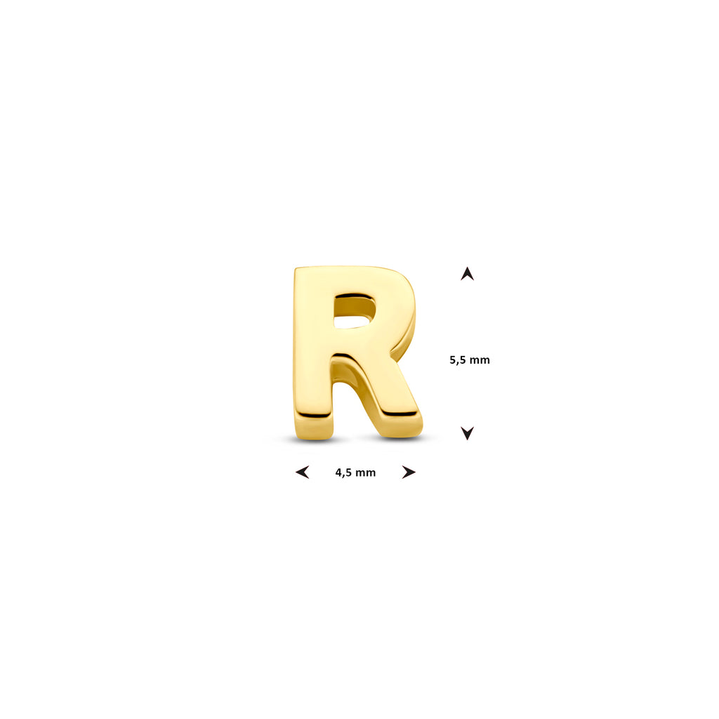 Anhänger Buchstabe 14K Gelbgold