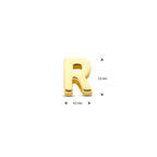 Anhänger Buchstabe 14K Gelbgold