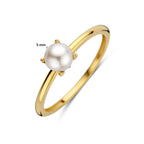 Ring Perle 14K Gelbgold