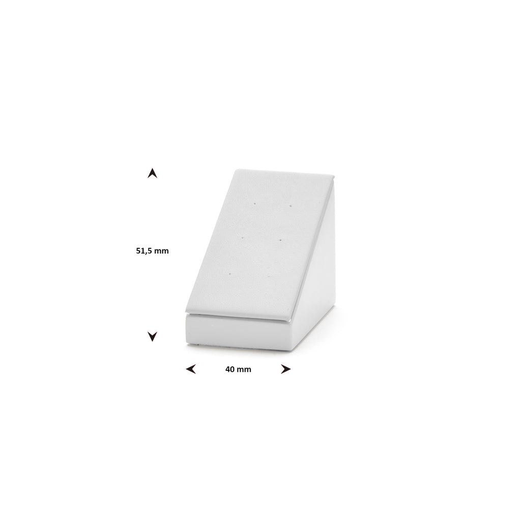 Ohrstecker-Display aus weißem POS-Material