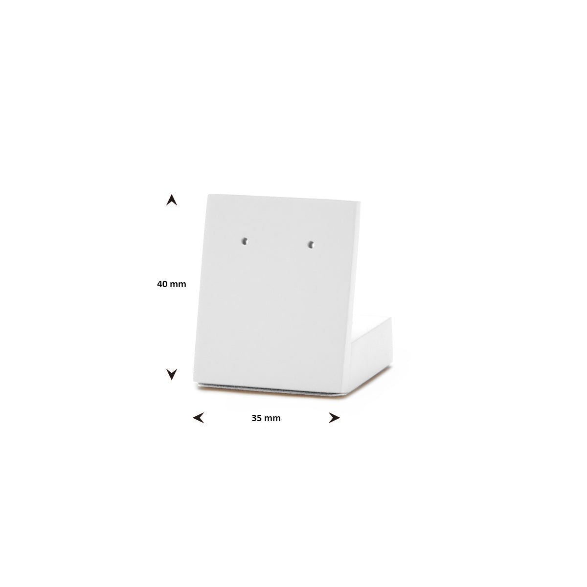 Ohrstecker Standard Weiß POS Materialien