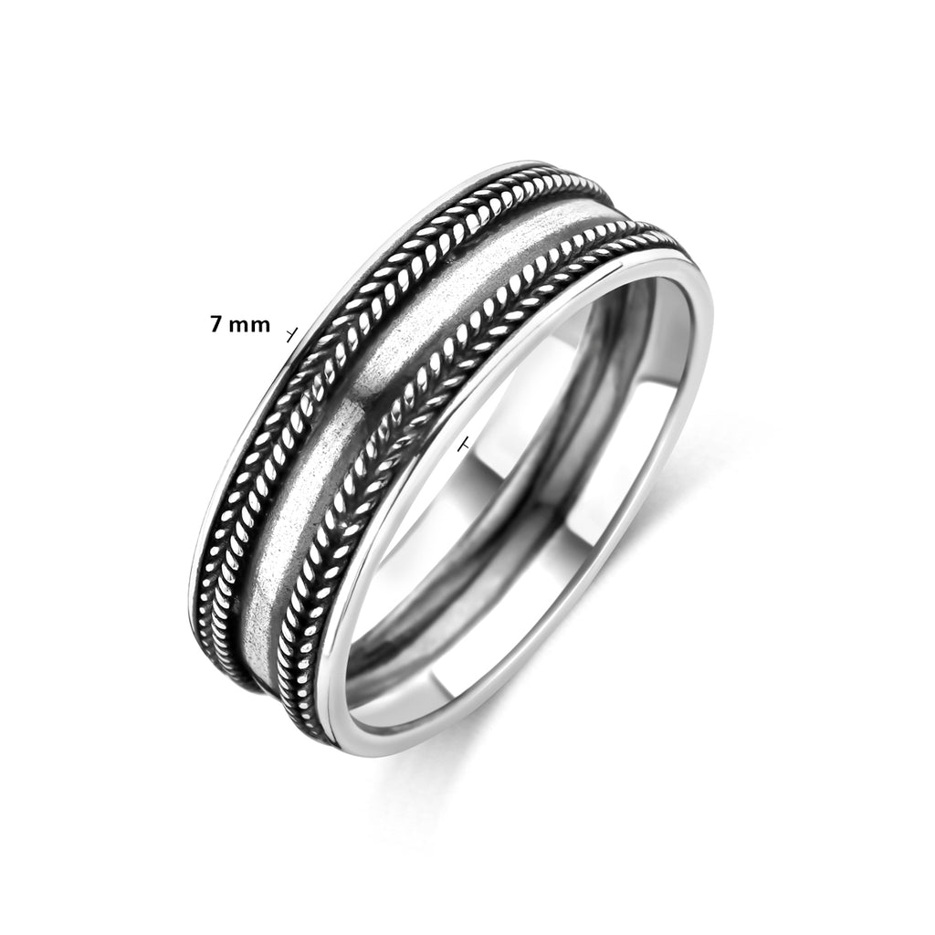 Ring Oxi-Silber oxidiert