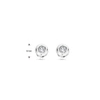 Ohrstecker Diamant 0,10 ct (2x 0,05 ct) h si 14K Weißgold