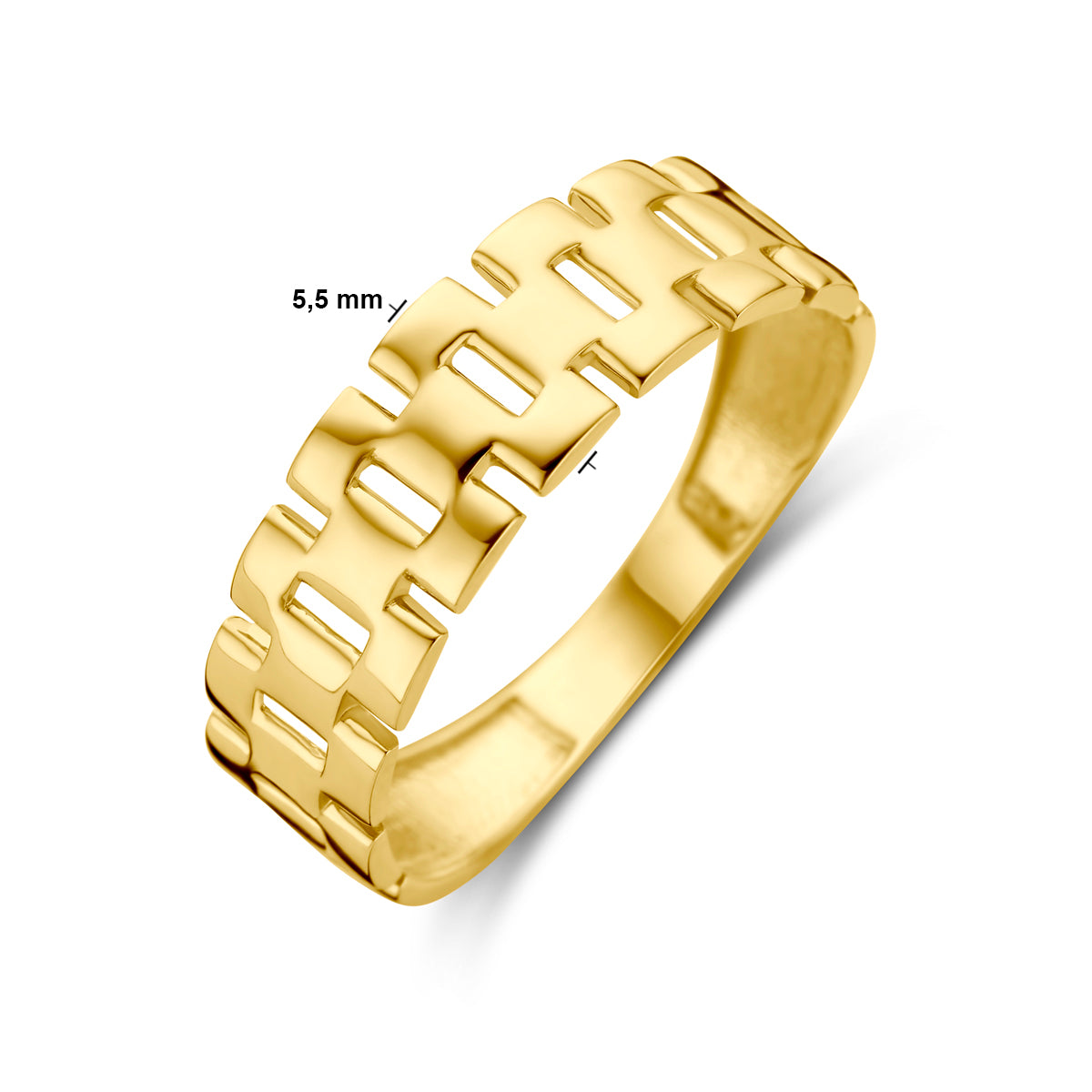 Ringglied 14K Gelbgold