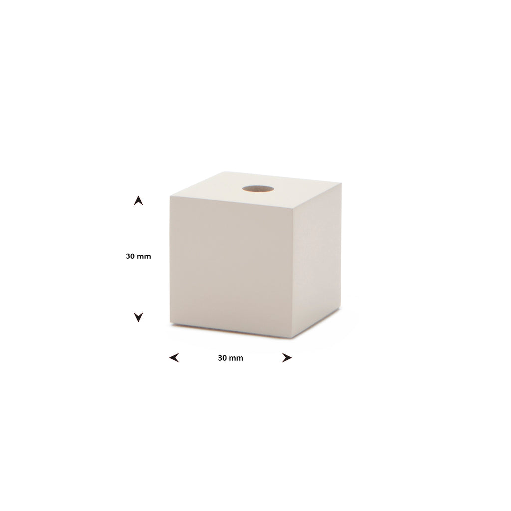 armband standaard beige zonder beugel 30 x 30 x 30 mm pos materialen