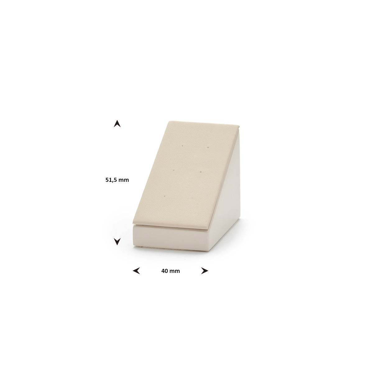 oorknoppen display beige pos materialen