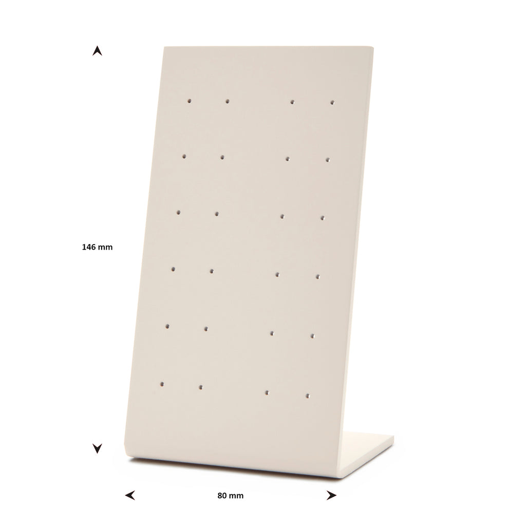Ohrstecker-Display beige POS-Materialien