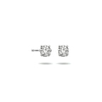 Ohrstecker Zirkonia 14K Weißgold