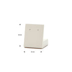 oorknoppen standaard beige pos materialen