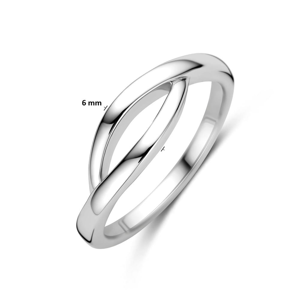 ring zilver gerhodineerd