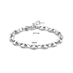Armband Kaffeebohne 16 + 3 cm Edelstahl