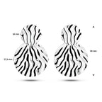 oorhangers reli��f zilver gerhodineerd