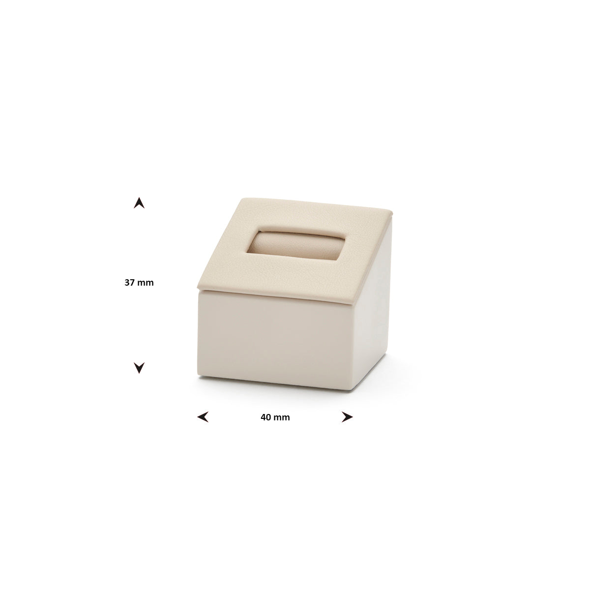 ring display beige pos materialen