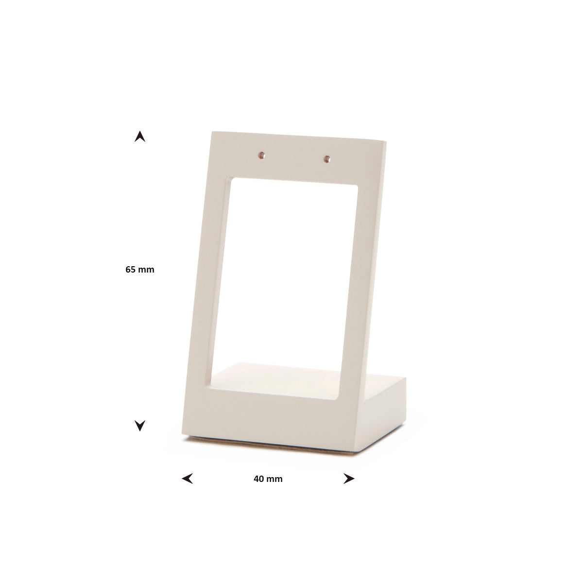 oorsieraden standaard beige 65 x 40 x 30 mm pos materialen