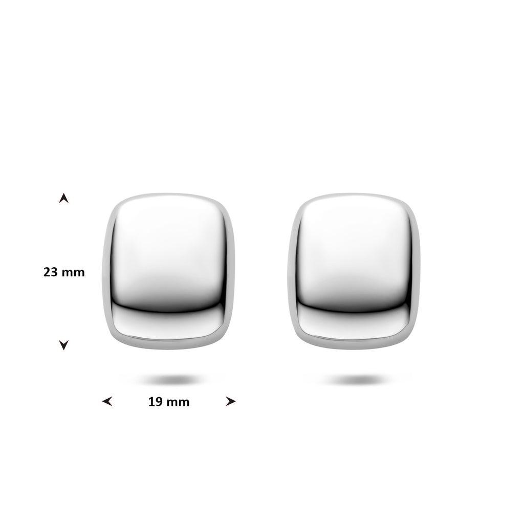 Ohrstecker 23 mm Edelstahl