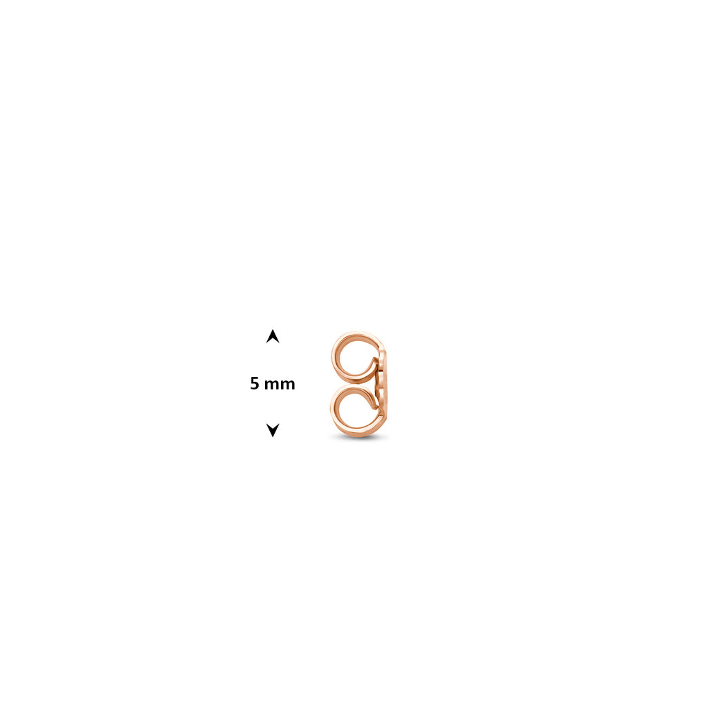poussetten 14K roségoud