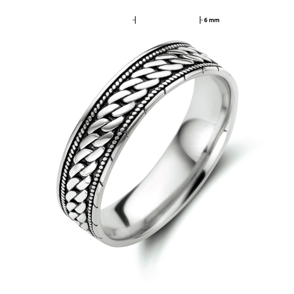 Ring Oxi-Silber oxidiert