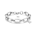 Armband 10,5 mm 19 cm Silber rhodiniert