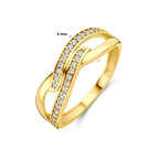 9K Ring Zirkonia 9K Gelb