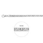 konings 5,6 mm zilver wit