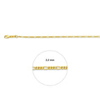 Figaro 2,2 mm verdoppelt 10/000 (gelb)
