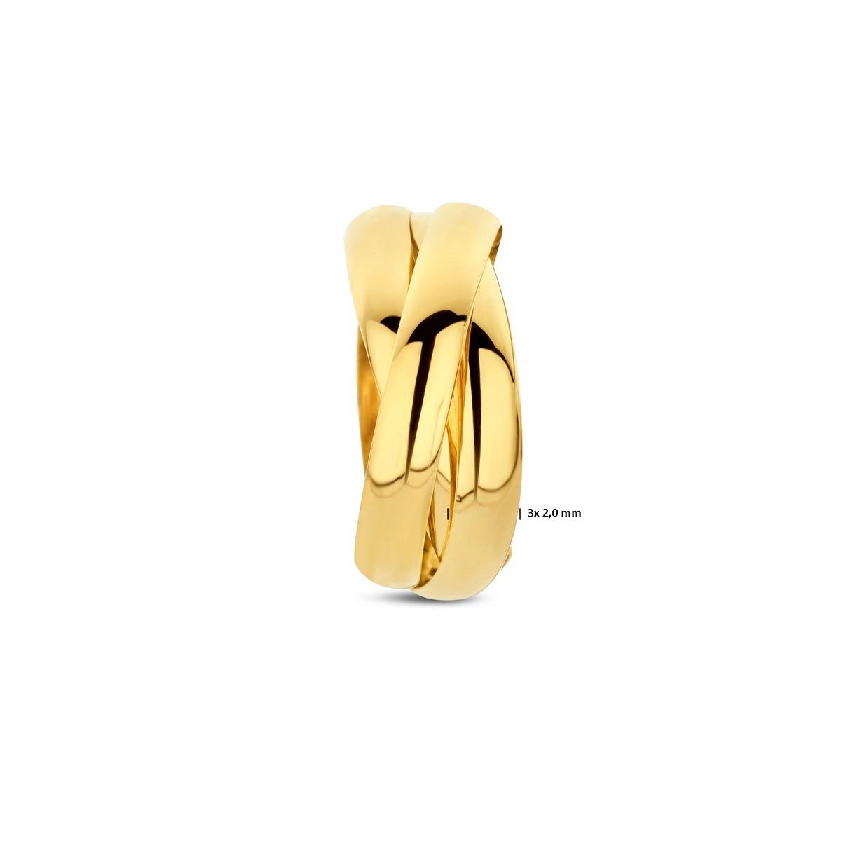 Anhängerösen 10 mm 14K Gelbgold