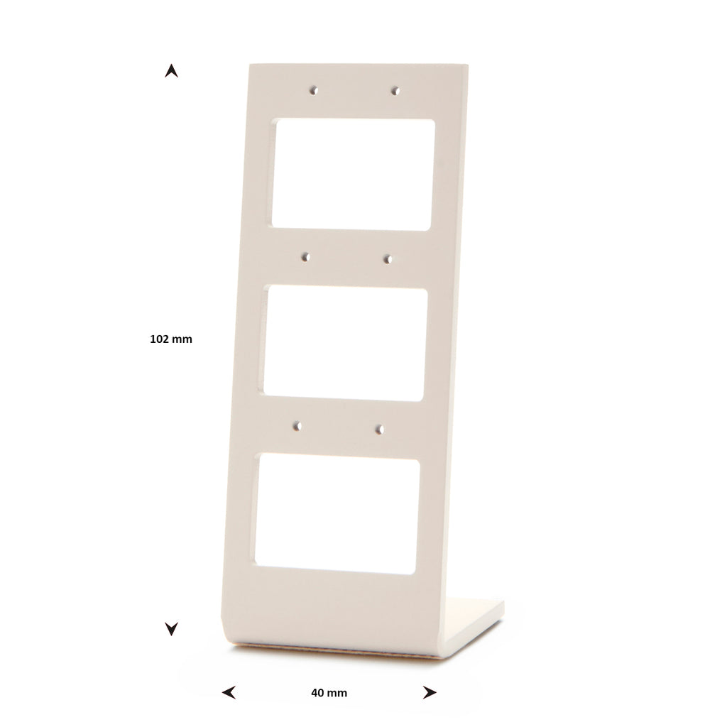 oorringen display beige pos materialen
