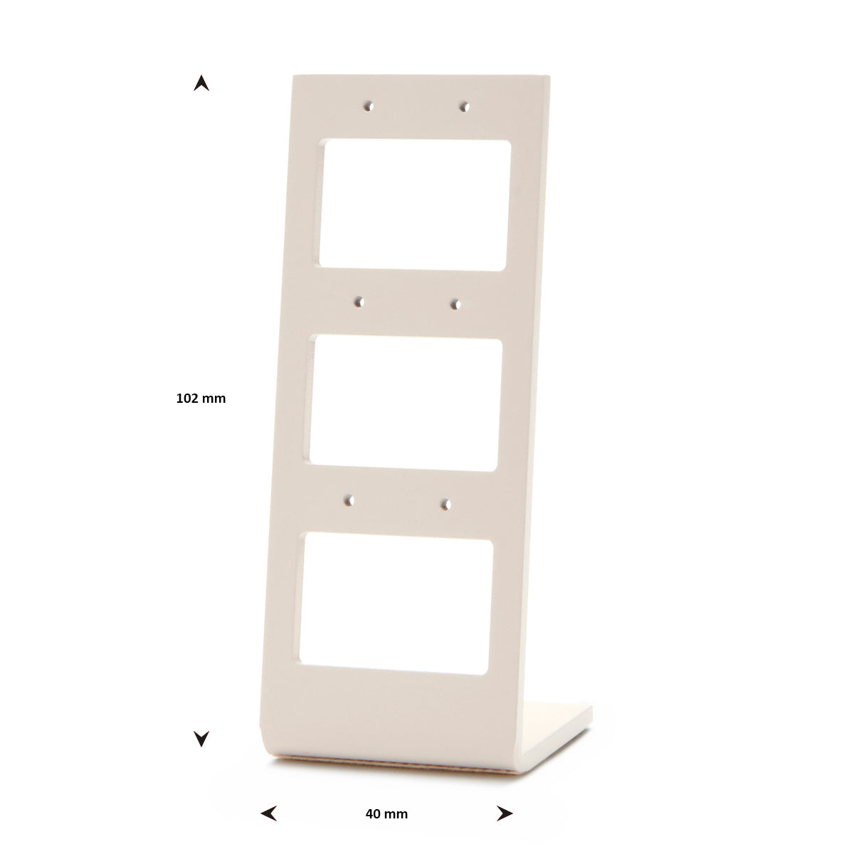 oorringen display beige pos materialen