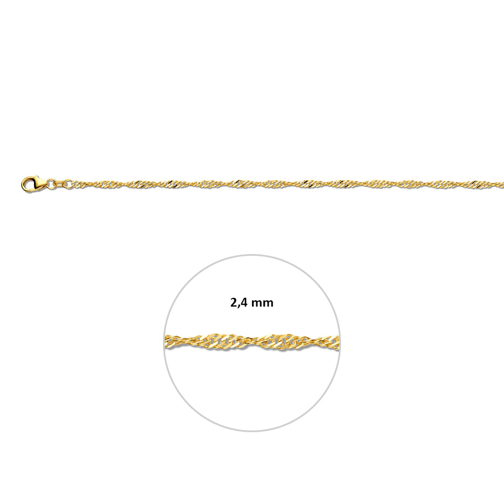 9k singapore 2,4 mm 9K geel