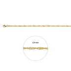 9k singapore 2,4 mm 9K geel