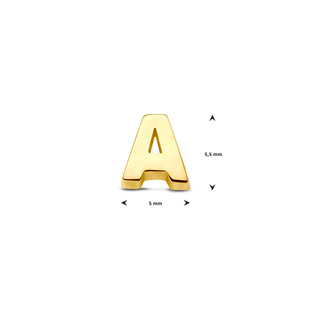 Anhänger Buchstabe 14K Gelbgold