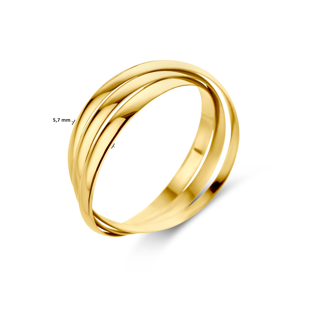9k trinity ringen 9K geel